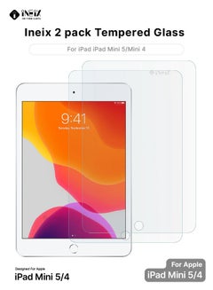 Buy 2 PCS Tempered Glass Screen Protector For Apple iPad Mini 4/iPad Mini 5 Clear in Saudi Arabia
