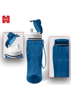 Buy Water bottle 800ml eastern design blue in Egypt