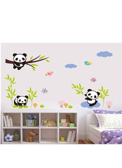 Buy Panda Wall Decals Kids Room ,Space Wall Stickers Boy Bedroom,Cute Educational Wall Decal Decors for Nursery,Daycare,Playroom,Boys Room,Girls Room,Classroom,School. in Saudi Arabia