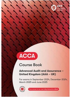 اشتري ACCA Advanced Audit and Assurance (UK): Course Book في الامارات