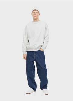 Buy Essential Relaxed Fit Sweatshirt in Saudi Arabia