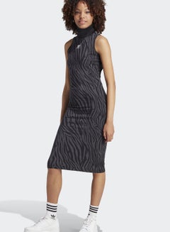 Buy Allover Zebra Animal Print Dress in UAE
