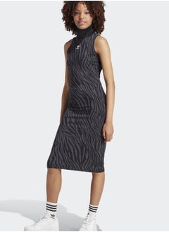 Buy Allover Zebra Animal Print Dress in UAE