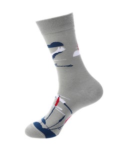 Buy Unisex Absorb Sweat and Deodorize Socks 3 Pairs High Quality Socks One Size Fits All in Saudi Arabia