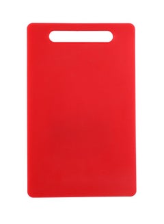 Buy Plastic Cutting Board Red 37.5x23.3x0.8cm in Saudi Arabia
