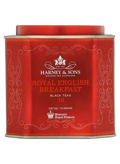 اشتري Royal English Breakfast, Black Teas, 30 Sachets, 2.67 oz (75 g) في الامارات