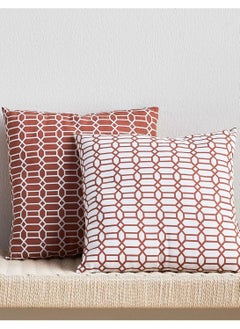 Buy Revo 2 Piece Filled Cushion 40x40 cm in Saudi Arabia