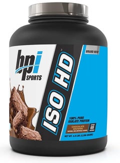 Buy BPI Sports Iso Hd – 100% Whey protein isolates – Muscle Growth, Recovery, Weight Loss, Meal Replacement – Zero Sugar, Low Carb, Low Calorie chocolate brownie  2208 gms in UAE