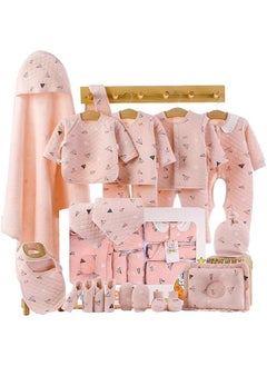 اشتري Winter Warm Newborn Baby Boy Girl Clothes Set Newborn Gifts Set Premium Cotton Baby Clothes Accessories Set Fits Newborn to 3 Months في السعودية