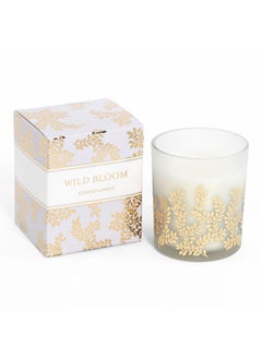 اشتري Wild Bloom Jar Candle, White - 200g في الامارات