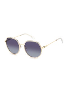 Buy Unisex Polarized Oval Sunglasses - Pld 4160/G/S/X Gold Millimeter - Lens Size: 55 Mm in Saudi Arabia