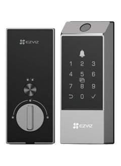 Buy EZVIZ DL04 Pro Smart Lock – 5-in-1 Keyless Entry with Fingerprint Access, Bluetooth & Wi-Fi Enabled, Real-Time Notifications, Privacy Mode, and Durable Aluminum Design in UAE