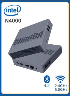 اشتري Air Mini PC: Powerful 6GB RAM, 128GB EMMC, Intel N4000, Windows 11 Pro - Compact & Ideal for Home, Business & Gaming في السعودية