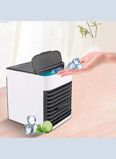 Buy Portable Mini Air Conditioner 3 in 1 Rechargeable USB Desk Fan in Saudi Arabia