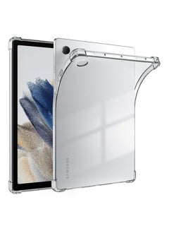 اشتري ELMO3EZZ Clear Case for Galaxy Tab A8 2021(10.5 Inch) -X200/ -X205/ -X207, Shockproof Drop Protection Slim Lightweight TPU Transparent Back Cover Shell for Samsung Galaxy Tab A8 Clear Case في مصر