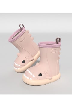 Buy Cute Shark Summer Non-Slip Rubber Shoes Cute Family Waterproof Boots For Women in UAE