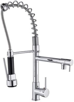 اشتري Professional Sink Tap Pull Out Tap Faucet, Kitchen Sink Hot And Cold Water Faucet في الامارات