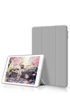 Buy Case for iPad Air 3 / Pro 10.5 inch, Lightweight Slim Soft TPU Trifold Stand Smart Cover with Auto Sleep/Wake for iPad Air 3rd Generation/Pro 10.5 inch (Gray) in Egypt