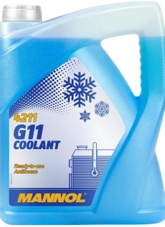 اشتري MANNOL Blue Antifreeze Coolant 5L Ready Mixed G11 في الامارات