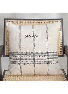 Buy Prism Check Filled Cushion 45 x 45 cm in UAE