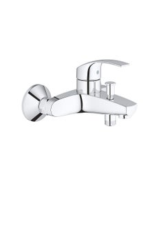 Buy GROHE Bathroom Fixtures, Bath/Shower Faucet with diverter and temperature limiter, Eurosmart Collection Single- Lever Bath/Shower Mixer, 33300002 in UAE