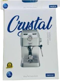 Buy Crystal Espresso Coffee Maker CM6101AY 1.5L 1 Year Warranty in UAE