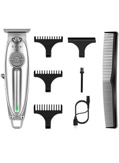 Buy Professional t-outliner beard/hair trimmer with t-blade hair clippers for men stylists and barbers cordless rechargeable quiet in UAE