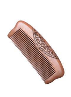 اشتري Wooden Hair Comb Scalp Massage Hair Styling Comb Hair Brush Comb في الامارات