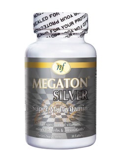 Buy Megaton Silver Super Multivitamin 30 Tablets in UAE