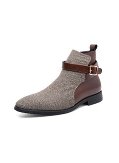 Buy New Men's Casual Leather Boots in UAE