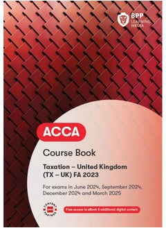 Buy ACCA Taxation FA2023: Course Book in UAE