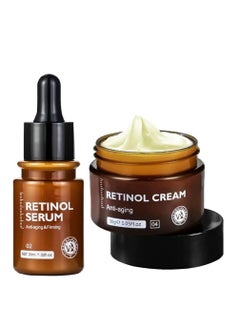 Buy Retinol Face Cream 30g and Retinol Face Serum 30ml in Saudi Arabia