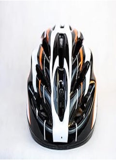 Buy Generic Road sports cycling helmet - white; orange and black in Egypt