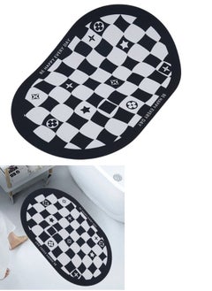 Buy 3D Soft Quick Dry Anti-Slip Bath Mat 58*38cm in Egypt