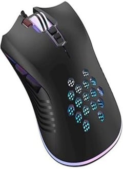 Buy XO M3 Wolf Warriors RGB Game Wired Mouse 1.5 Meter-Black in Egypt