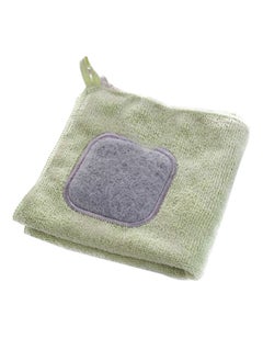 Buy Kitchen Thickened Dish Cloth Green 30x30centimeter in Saudi Arabia