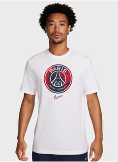 Buy Paris Siant Germain Crest T-Shirt in UAE