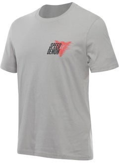 Buy Speed Demon Veloce T-Shirt - Grey Ash (Medium) in UAE