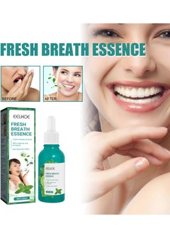 Buy Fresh Breath Essence Bad Breath Treatment for Adults, Dry and Bad Mouth Smell Removing Drops, Easy to Carry and Handy Fresh Breath Serum, 30ml in Saudi Arabia