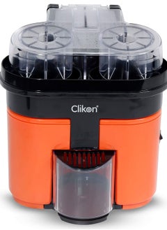 اشتري Clikon - Juice Extractor, Citrus Orange & Black Clear في الامارات