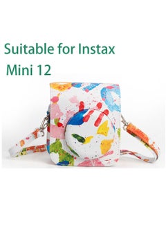 Buy PU Leather Camera Case MultiColor Camera Bag with Strap For FUJIFILM Instax Mini 12 in Saudi Arabia