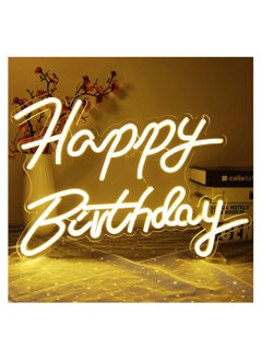 Buy COOLBABY Happy Birthday Neon Sign Dimmable Light Neon Happy Birthday Sign Happy Birthday Led Sign in UAE