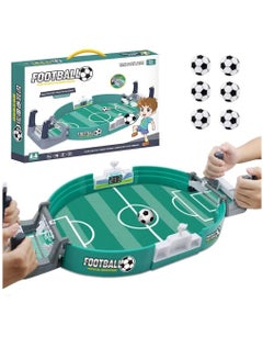 اشتري Football Table Interactive Game, Mini Tabletop Soccer Game with 6 Balls, Table top Football Game Pinball for Indoor Game Room, Desktop Sports Board Game for Adults Kids Family Game في السعودية