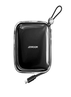 اشتري JR-L004 12W Jelly series Power bank bulit-in type c cable Black في السعودية