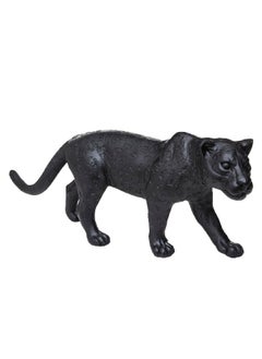 Buy Water-Resistant Decorative Mathys Polyresin Leopard Statue Black 28 x 70 x 18 cm 187934 in Saudi Arabia