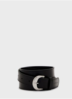 Buy Logo Detailed Non Allocated Hole  Belt in UAE