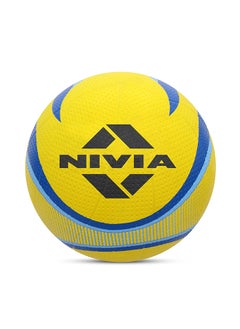 Buy Craters Moulded Volleyball | Material : Rubber | Water Resistant | Size 4 | Butyl bladder |  Training: Beginner | Unisex in UAE