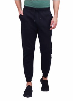 اشتري Interlock Midrise Joggers - Black في السعودية