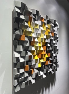 اشتري Wood Mosaic Wall Decor By Woodeometry في مصر