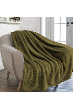 Buy Light blanket - dark green in Egypt